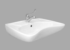 Tek Parça Engelli Lavabo 60 cm