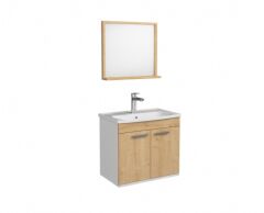 Rubino 60 cm Asma Dolap Alt + Üst SET