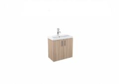 Slim Smart 60x35 cm Alt Dolap-52,5 cm Etajerli Ayna