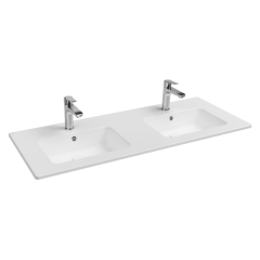 SistemaT Flat Lavabo 121 cm Çift Hazneli